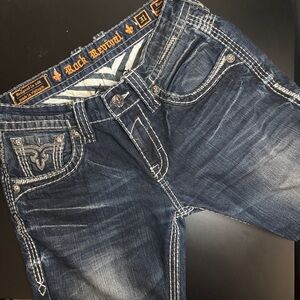 Dark wash Men’s rock rival jeans